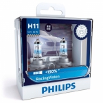  Philips Галогенная автомобильная лампа H11 Philips Racing Vision 55W (2шт.)